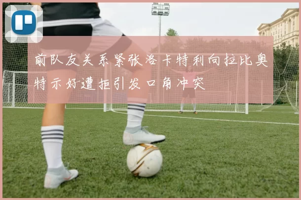前队友关系紧张洛卡特利向拉比奥特示好遭拒引发口角冲突